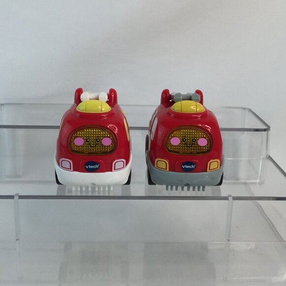 Vtech Go Go Smart Wheels Firetruck Lot of 3 Lights Sounds Vehicles Tested - Picture 12 of 15